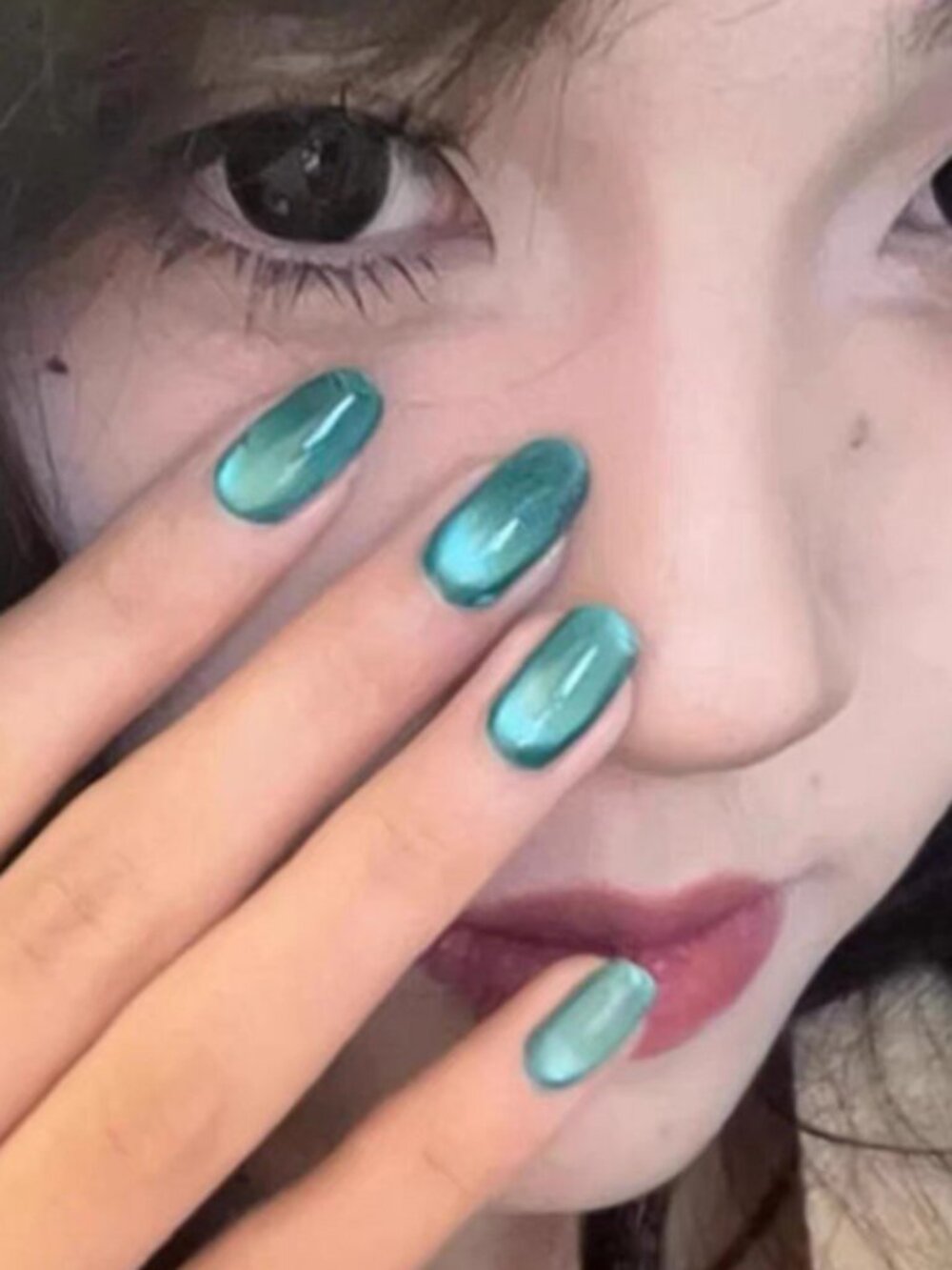 Customizable handmade press-on nails reusable